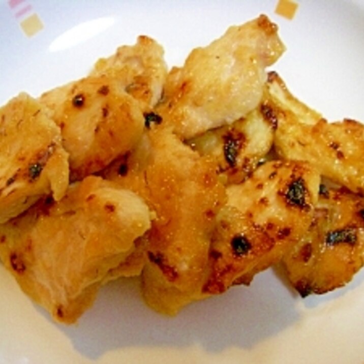 お弁当にＧＯＯＤ☆鶏ムネ肉のグリル焼き（味噌風味）